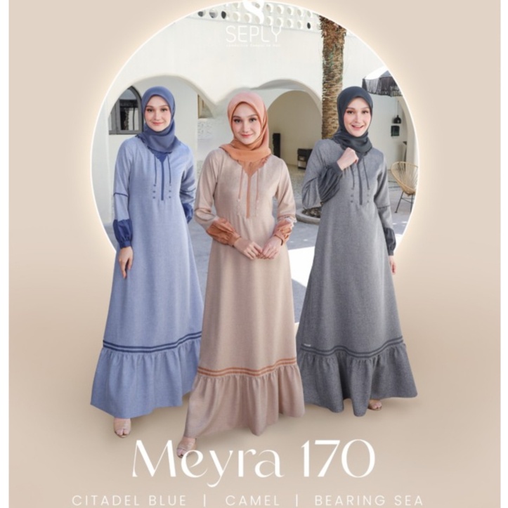 DRESS ONLY SEPLY ORIGINAL MEYRA 170 BEARING SEA MEYRA 170 CITADEL BLUE GAMIS DEWASA GAMIS SEPLY GAMI