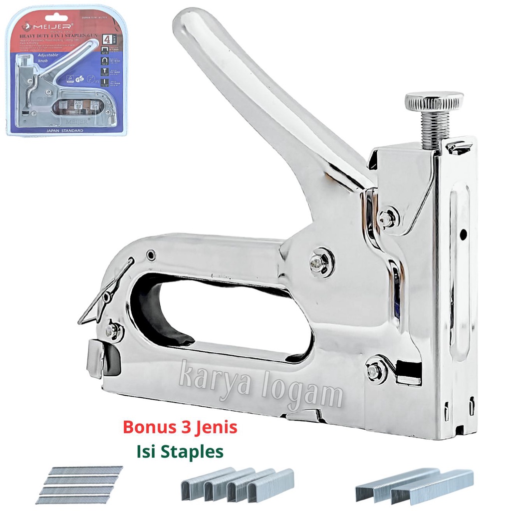 

Stapler Meijer 4 In 1 Heavy Duty StapleS 4-14mm
