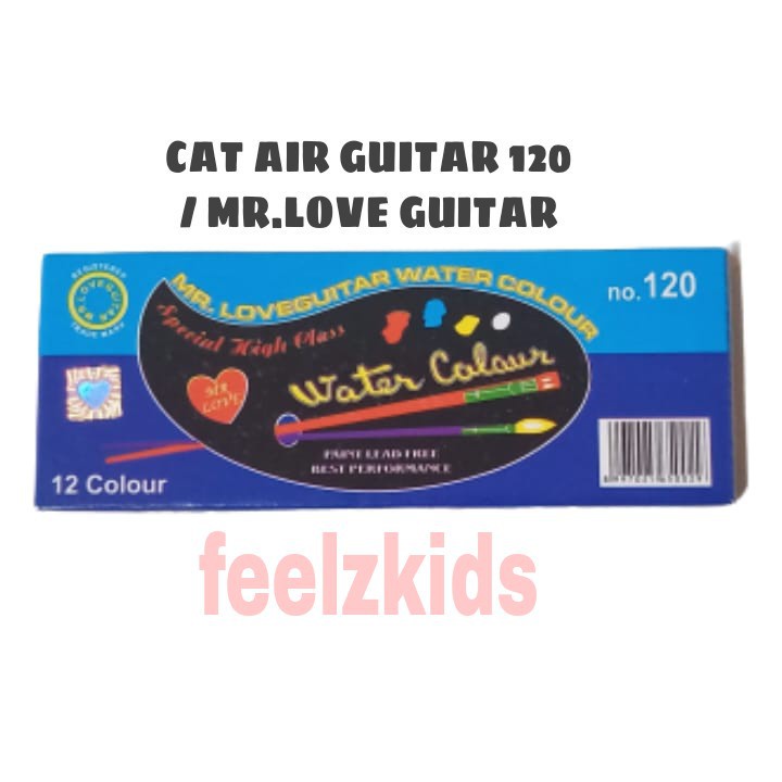 

1 SET CAT AIR GUITAR 120 / MR LOVE GUITAR WATER COLOR