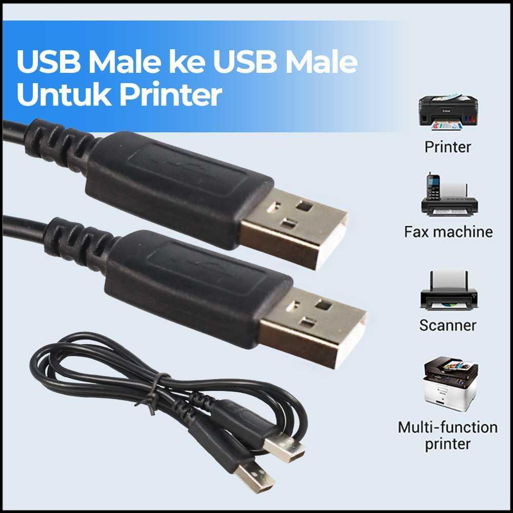 

Kabel USB Male to Male Untuk Printer 100 cm Mesin