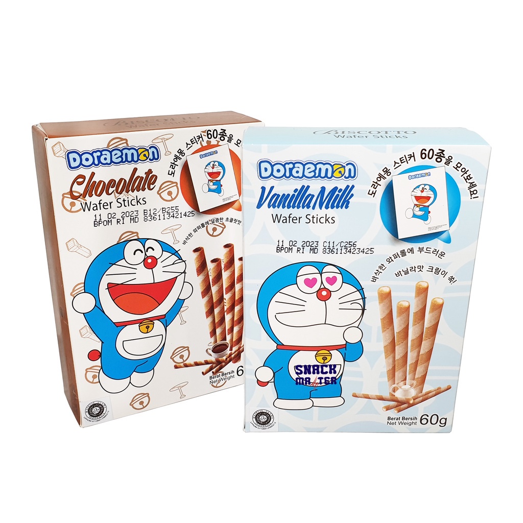 

Biscotto Wafer Stick Doraemon - Netto 60 gr.