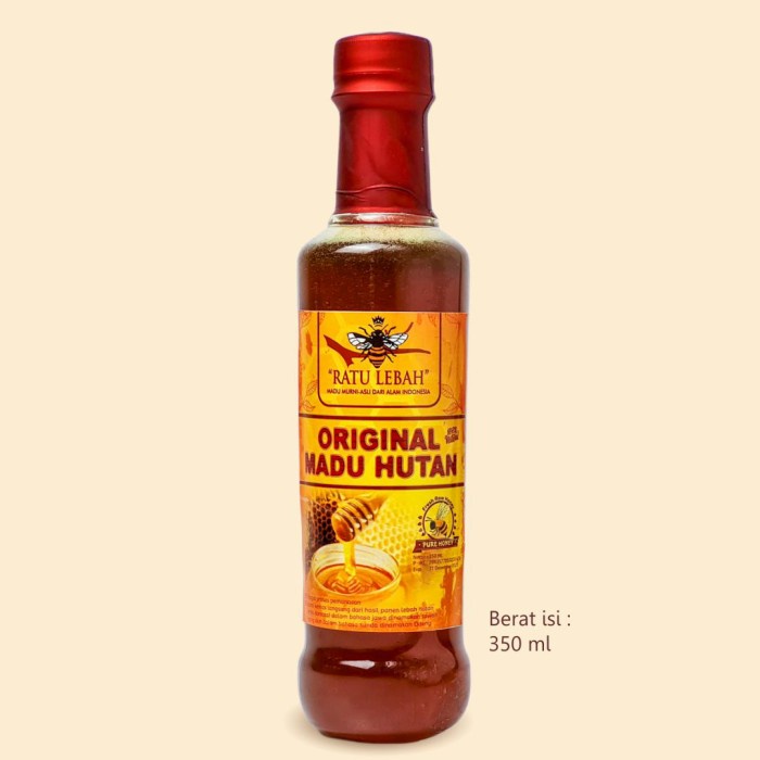 

Madu Hutan Asli 350 ML Murni Sialang Riau Sumatera Super Sumbawa