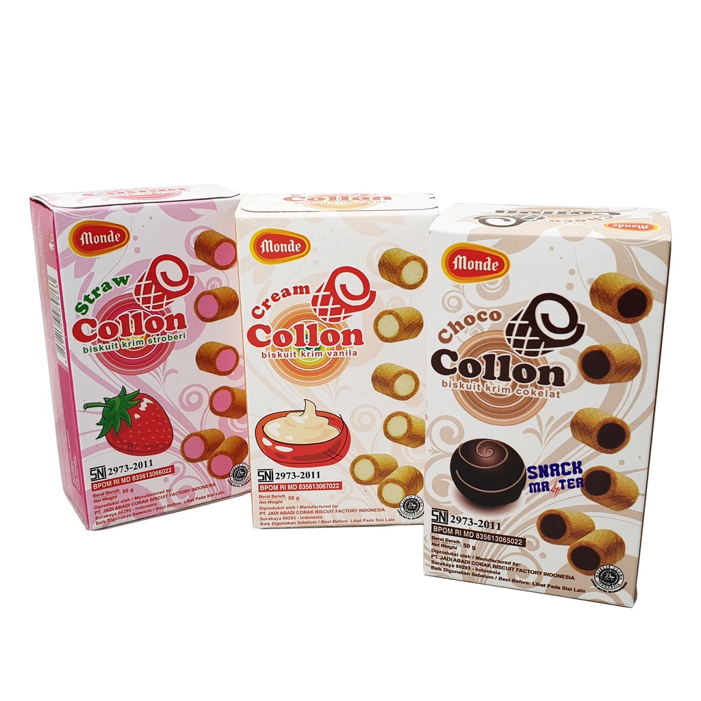 

Monde Collon Biskuit Krim - Netto 50 gr.