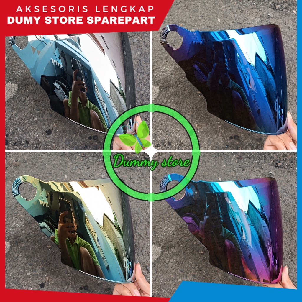 Kaca / Visor Helm Model VENOM KYT ROMEO, INK CX22, CX390, HONDA, Dll