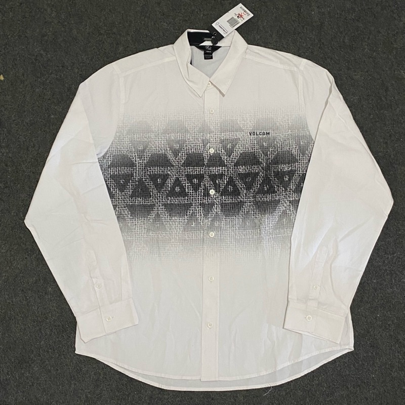 Kemeja Volcom MLH Roomies White Original