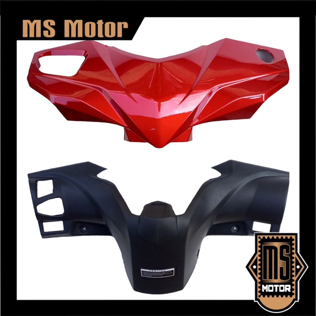 BATOK TOTOK KEPALA DEPAN BATOK TOTOK BELAKANG BEAT FI 2013 2014 WARNA MERAH