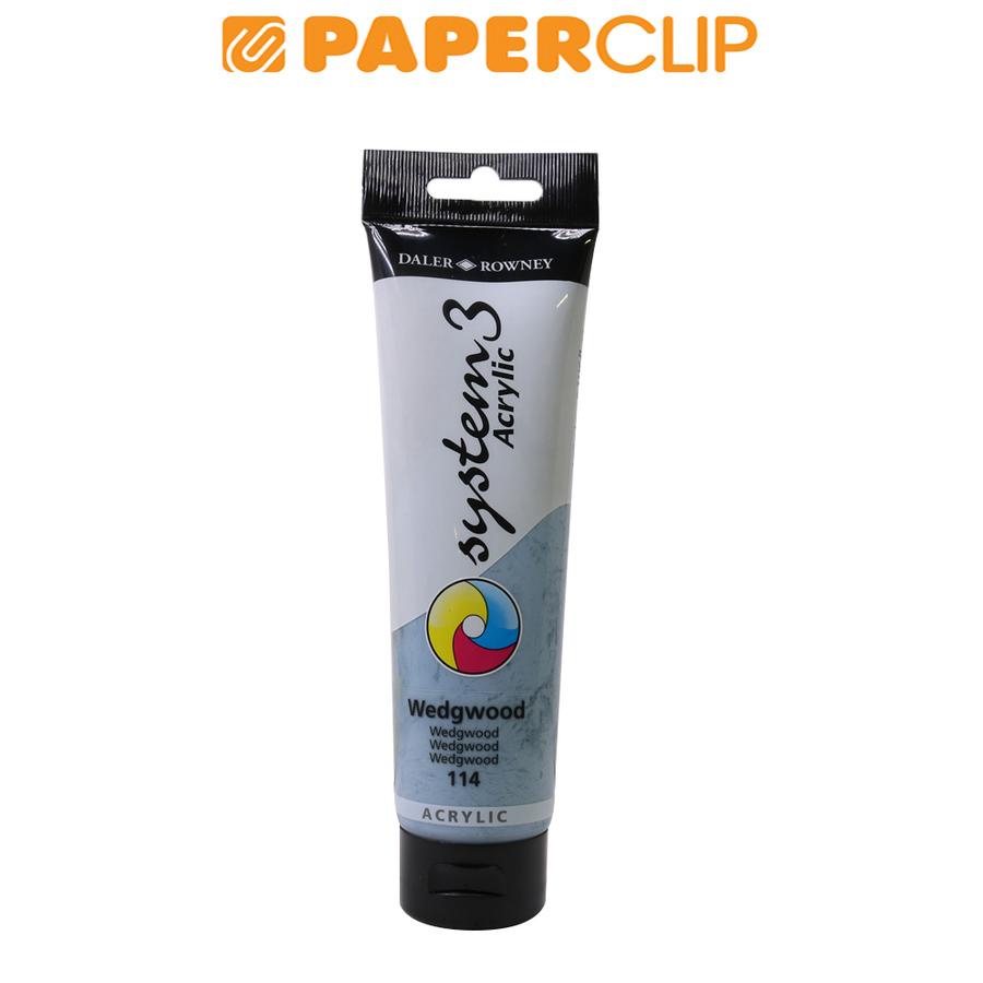 

ACRYLIC COLOR DALER ROWNEY SYSTEM3 150ML 129150114 WEDGWOOD