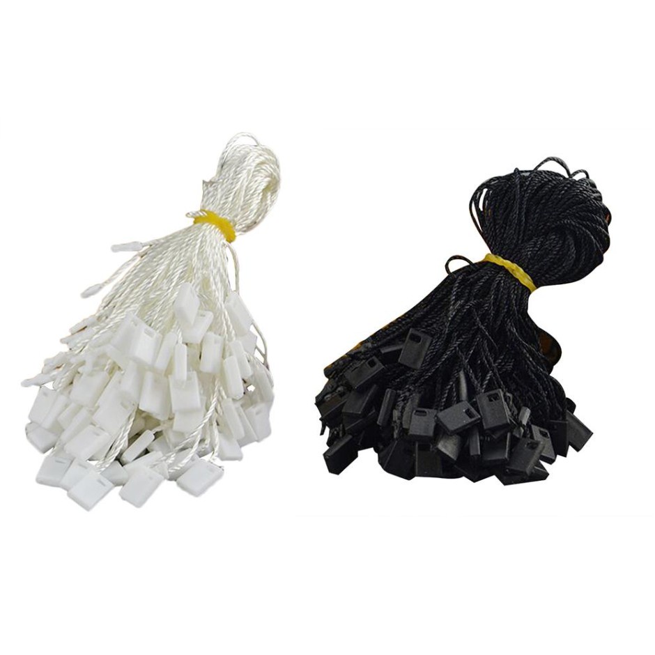 

Tali Hang Tag / Tag Rope Hitam & Putih isi 1000pcs