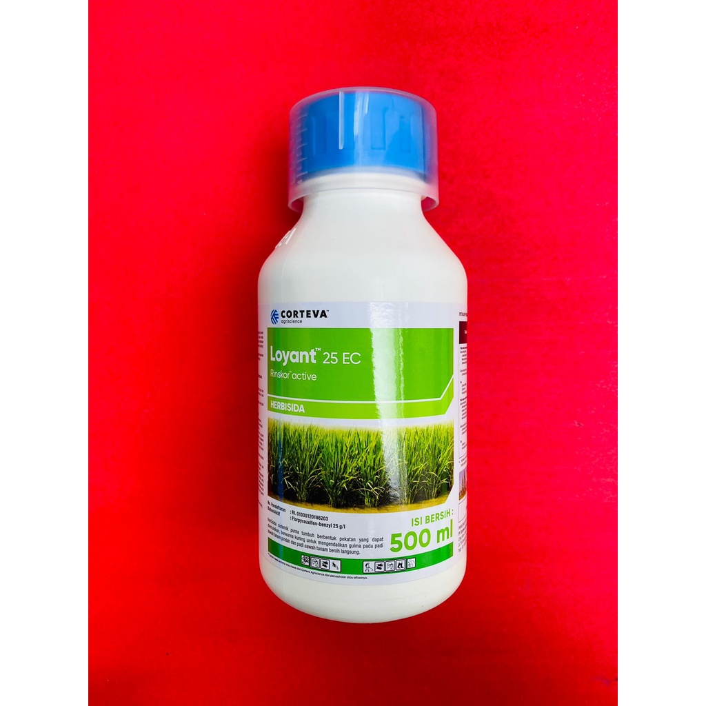 Herbisida sistemik LOYANT 25ec isi 500ml untuk mengendalikan gulma  pada tanaman padi dari Corteva