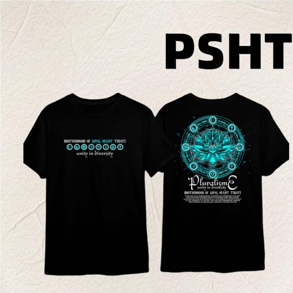 【COD】 KAOS PSHT PLURALISME KAOS PSHT TERLARIS KAOS TERATE KEKINIAN KAOS SH TERATE Unisex style
