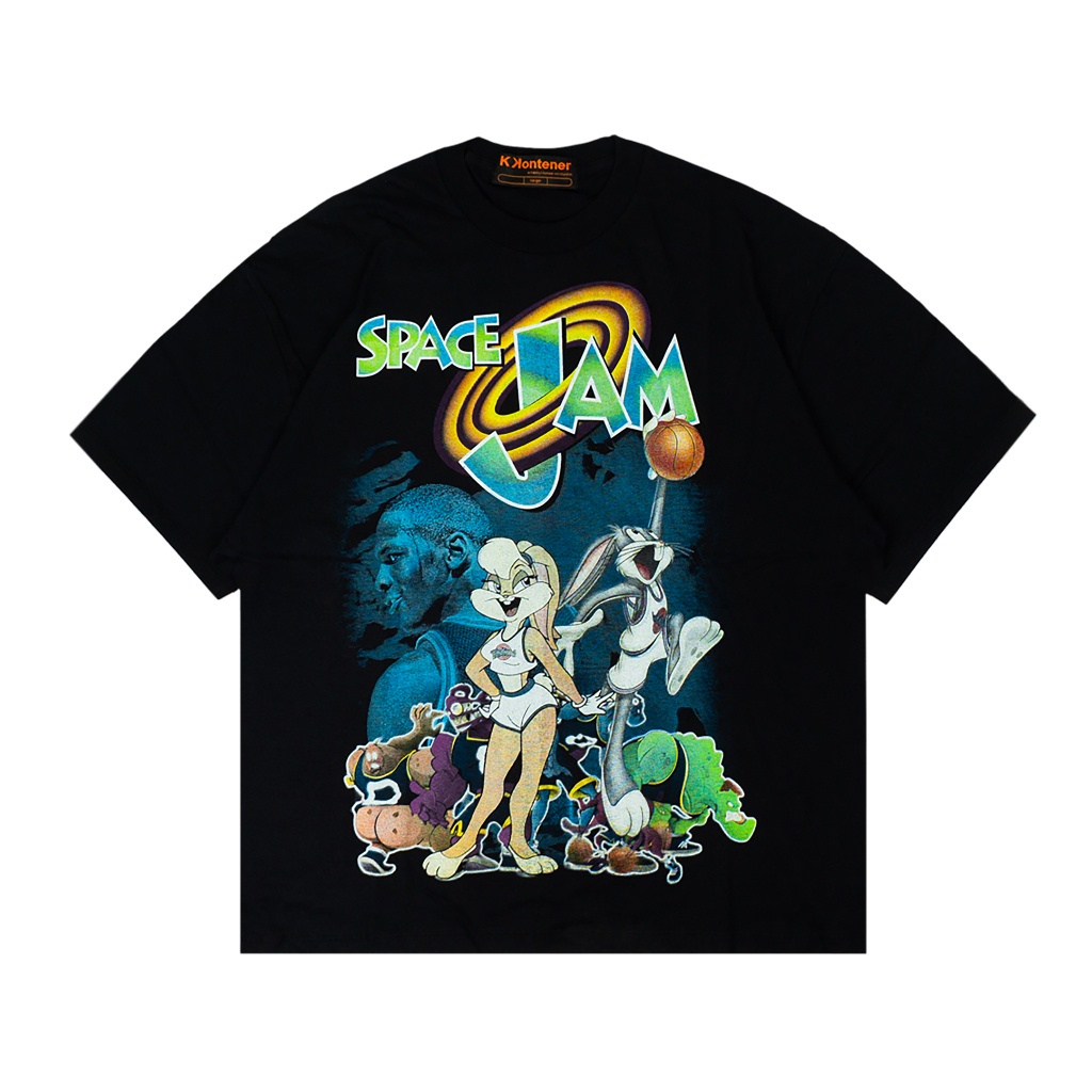 ORI KKONTENER SPACE JAM OVERSIZE TSHIRT BLACK