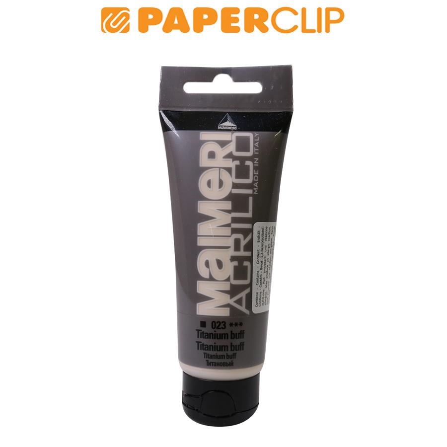 

ACRYLIC COLOR MAIMERI 75ML M0916023 TITANIUM BUFF