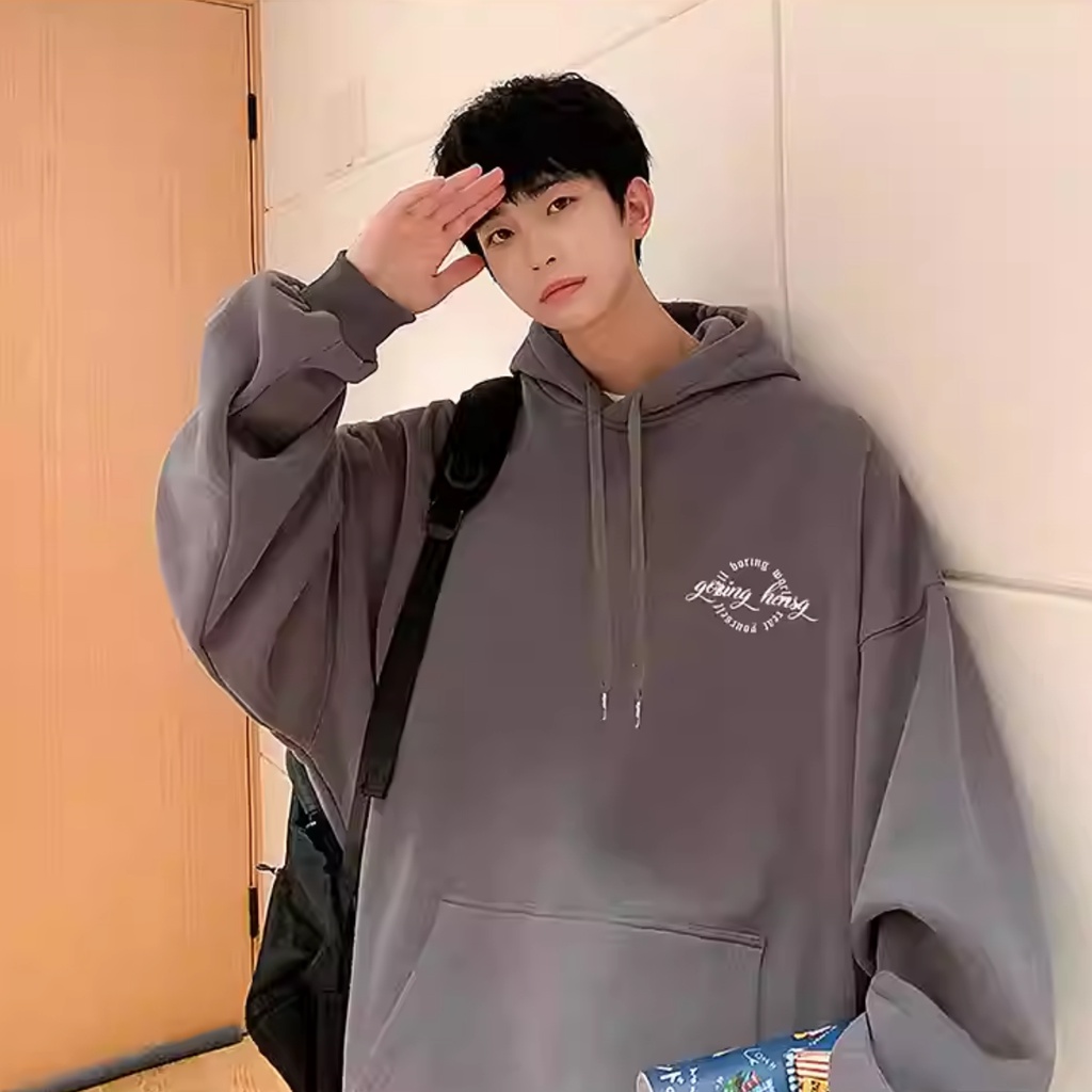 PROMO COD Hoodie Explore Action Hoodie Pria Wanita Hoodie Couple Kapelan Pasangan Hoodie Jumbo Polos M-5XL street hip-hop trend men's Korean casual hoodies letter Printed Fleece oversized unisex Hooded sweater