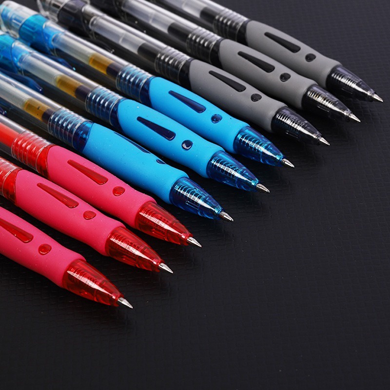 

10pcs Pena Cetek Pulpen Cetekan Pen Cair Gel Tinta Hitam Gmall GM-ST0547