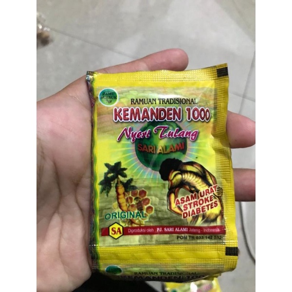 

Zenthi mart kemanden 1000 kemanden seribu herbal pegal linu original GRATIS ONGKIR BOS!!