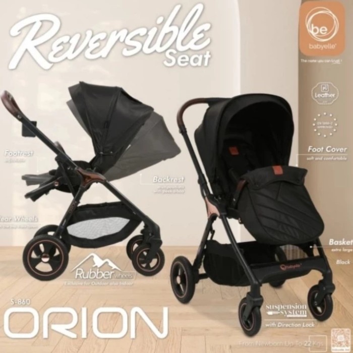 Stroller Baby Elle Maxi S601 - H - ORION S 860