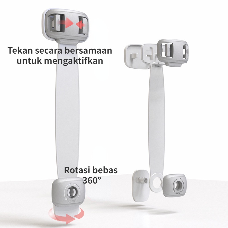 Kunci Lemari Kunci Pengunci Kulkas Pengaman Pintu Pengaman Lemari Pengunci Lemari Laci Safety Lock