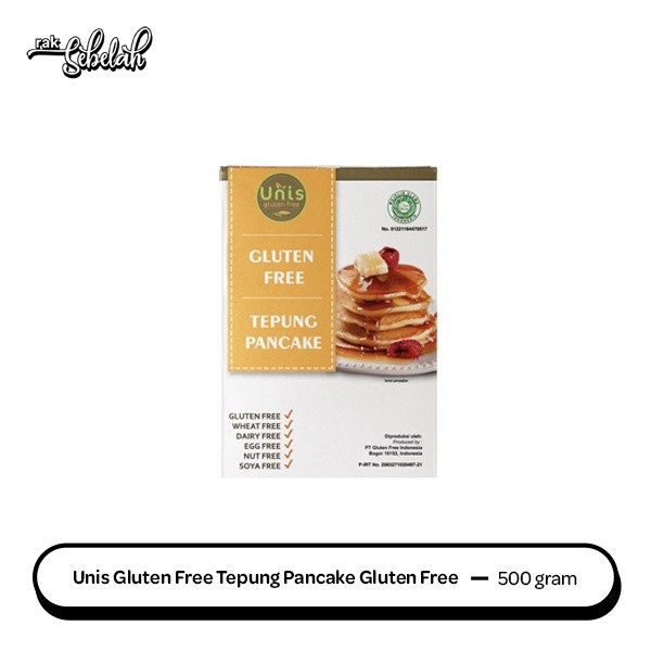 

[Big Sale] Unis Gluten Free Tepung Pancake Gluten Free 500gr