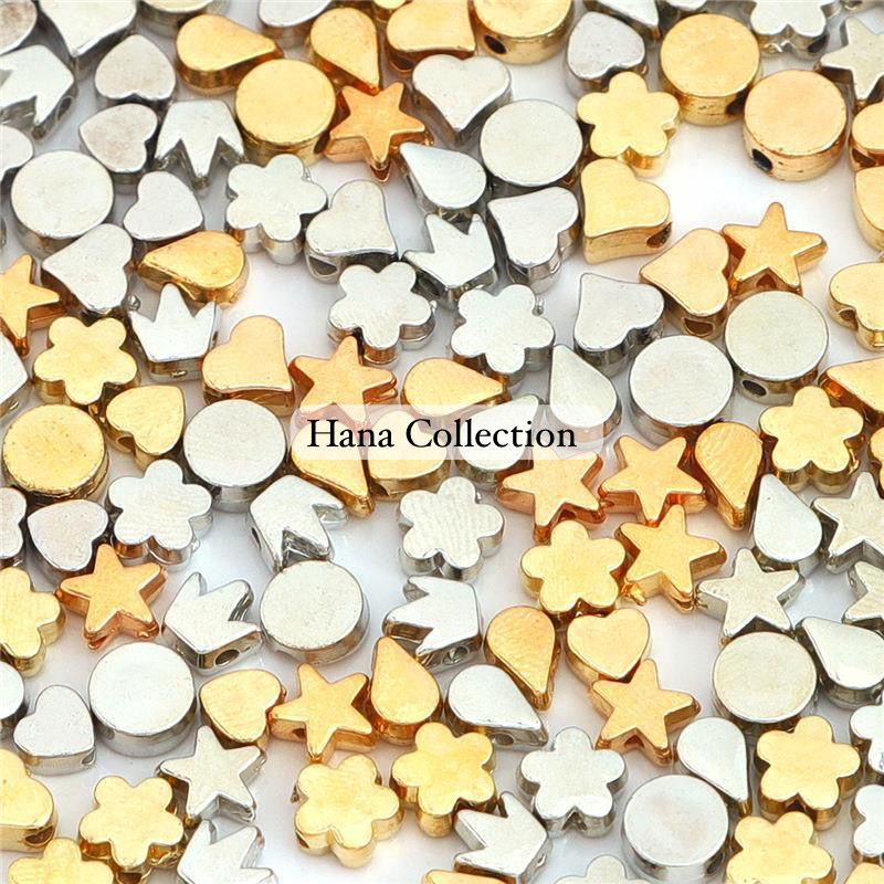 10pcs Sweety Beads Mote CCB Motif