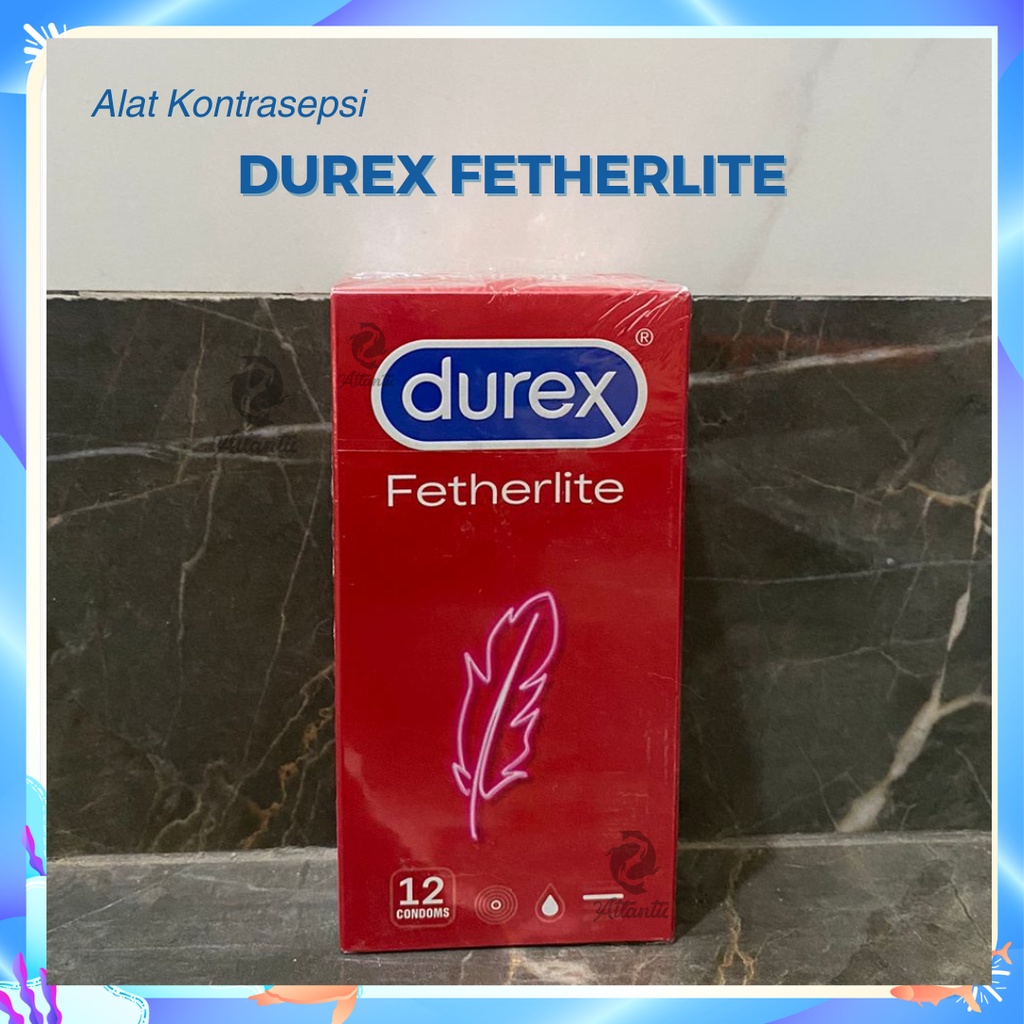 Durex Fetherlite Kondom Super Tipis Extra Thin Aman dan Nyaman untuk Pria