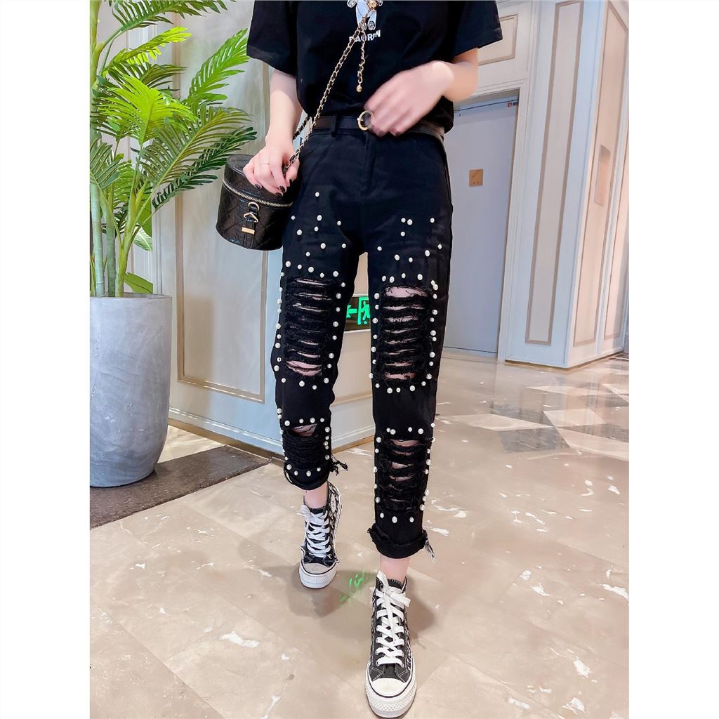 Women's Pants Korean Version New Fashion Slim Straight Leg Pants