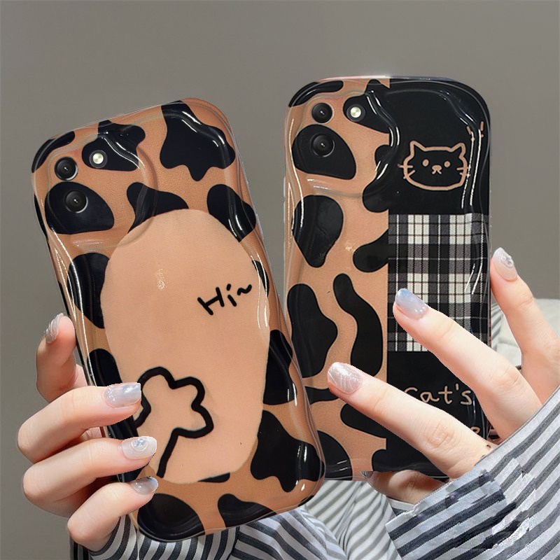 SS CASE SHOCKPROOF MOTIF CATS HOUSE GRID OPPO A98 5G A1K A5S A7 A12 A11K F9 RENO 8 4G RENO 7 4G RENO