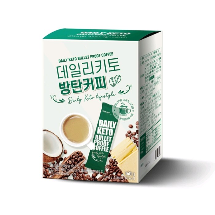 

[1 Sachet] Daily Keto Bullet Proof Coffee Diet Kopi Korea