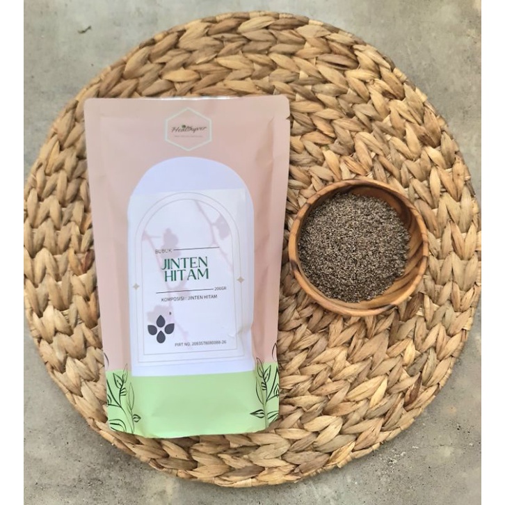 

Healthyver JINTEN HITAM HABBATUSSAUDA 200 GRAM PREMIUM - BLACK CUMIN 200 GR BIJI JINTEN HITAM BERIZIN
