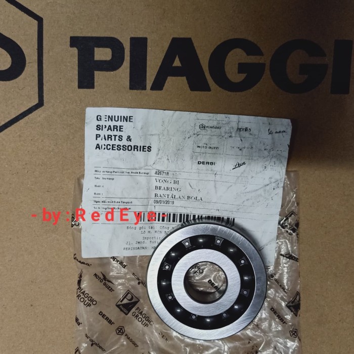 Bearing Crank Saft Besar Piaggio Zip - Laher Kruk as 82671R