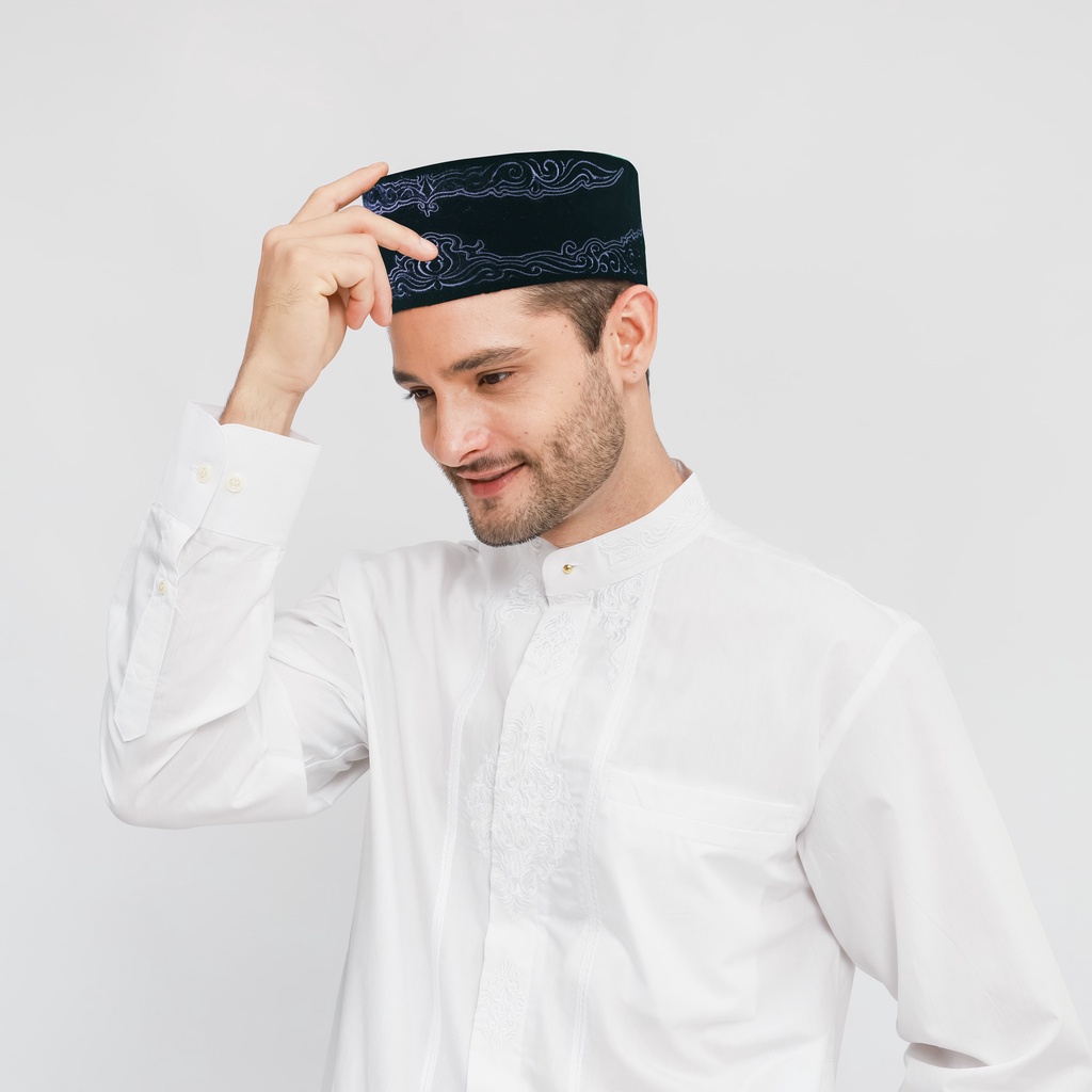 Songkok Peci BHS Masterpiece Tinggi 9 Motif 002