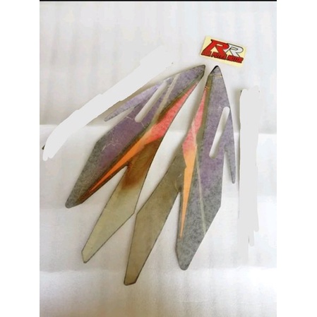 gambar grafik graphic grapik sticer stiker sticker strifing list striping laminasi honda gl pro glpr