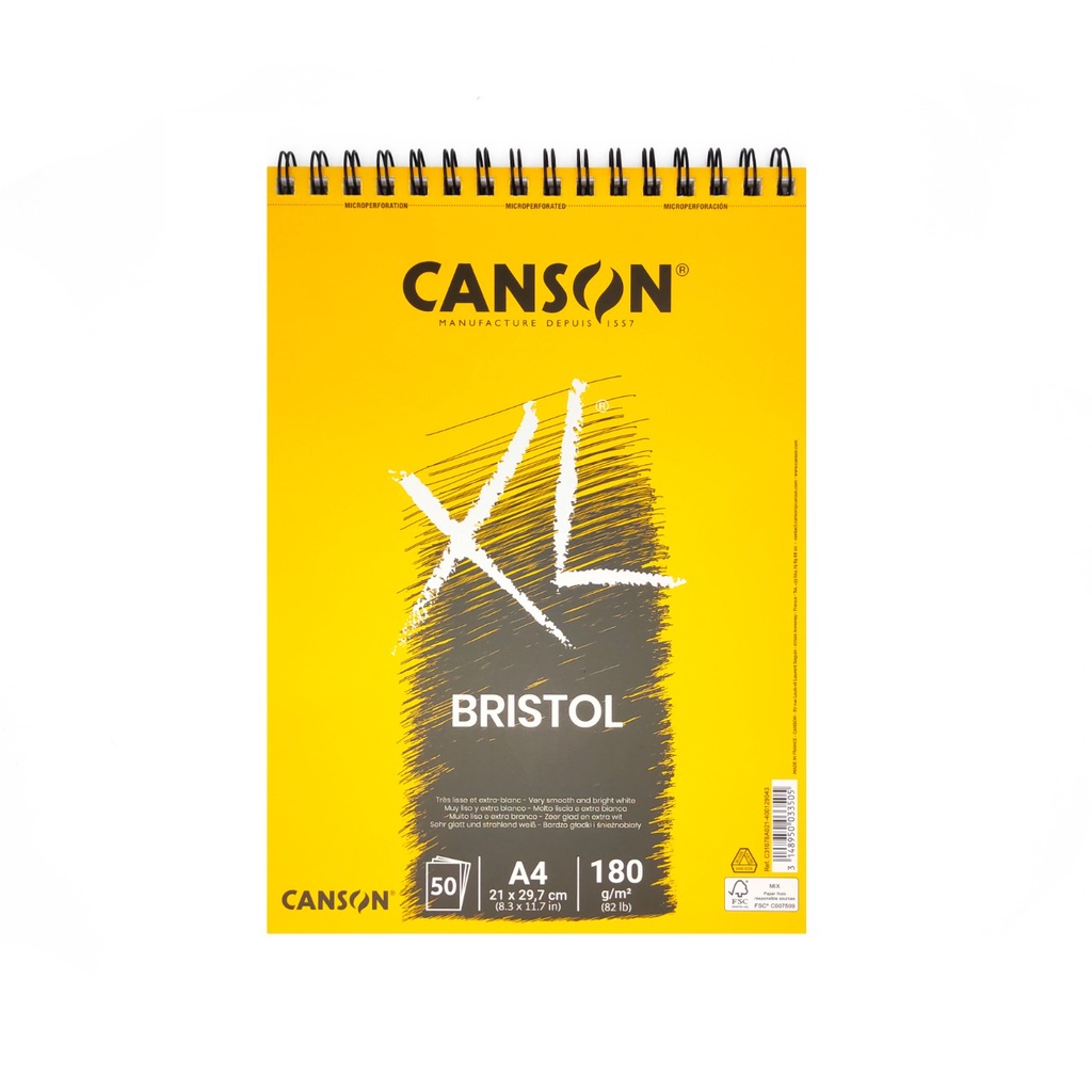 

[BMS Surabaya] Canson XL Bristol A4 50 Sheets