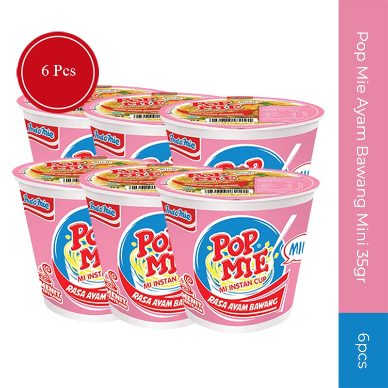 

Pop Mie Ayam Bawang Mini 35gr - 6 pcs