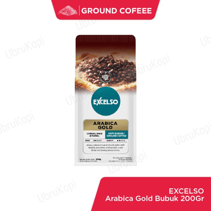 

Excelso Kopi Bubuk Arabica Gold 200g