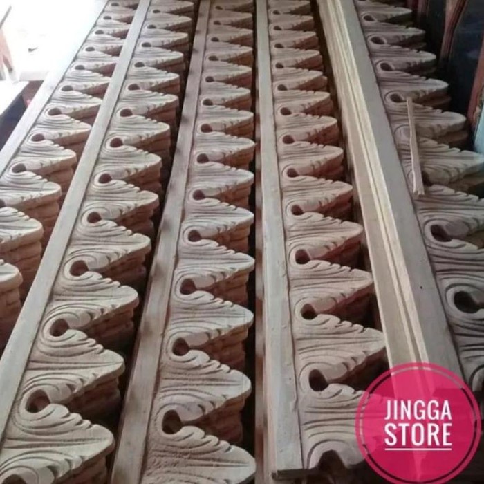 Termurah TERMURAH Ornamen ukir lisplang ornamen ukir Kayu hiasan dinding Ukir Kayu PP