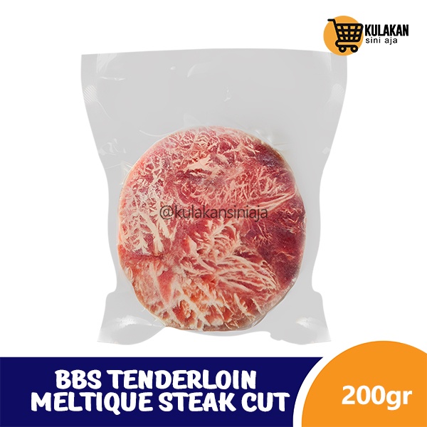 

BBS Daging Sapi Tenderloin 200gr - Meltique Steak Cut