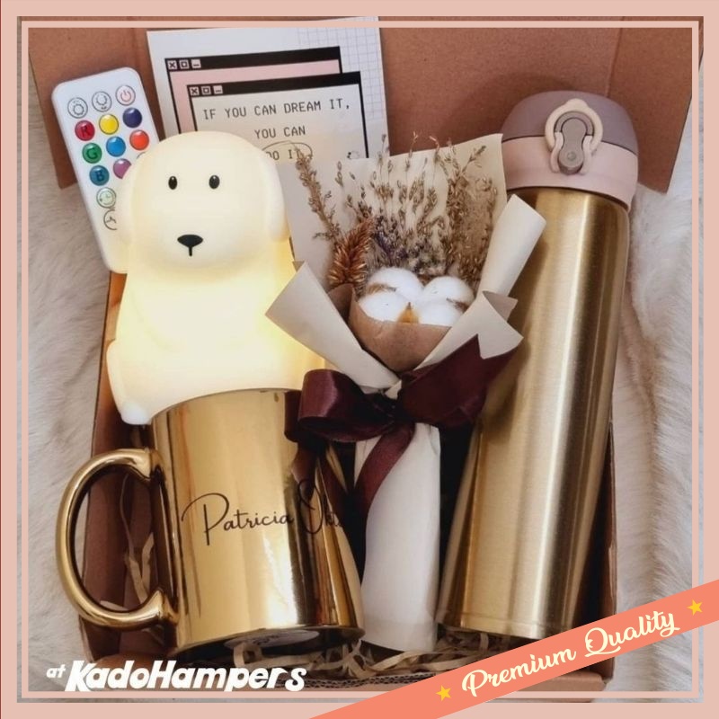 

Kado Souvenir Unik Murah Kekinian Hampers Natal Lebaran Valentine Buat Pacar Teman Bestie / Hampers Gold Kado Cewek Hadiah Cewek