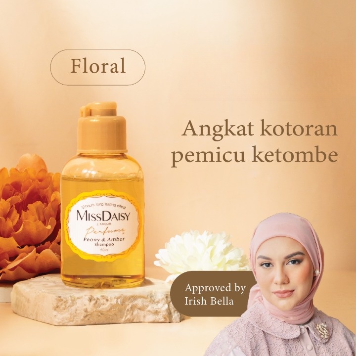 	 MISS DAISY Shampoo | Peony & Amber | Rose & Oud | Blackcurant & Vanilla Sugar 50ml	