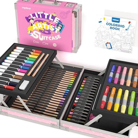

Mideer Artist Suit Case Pink MD30027 - Set Cat Pensil Krayon Spidol