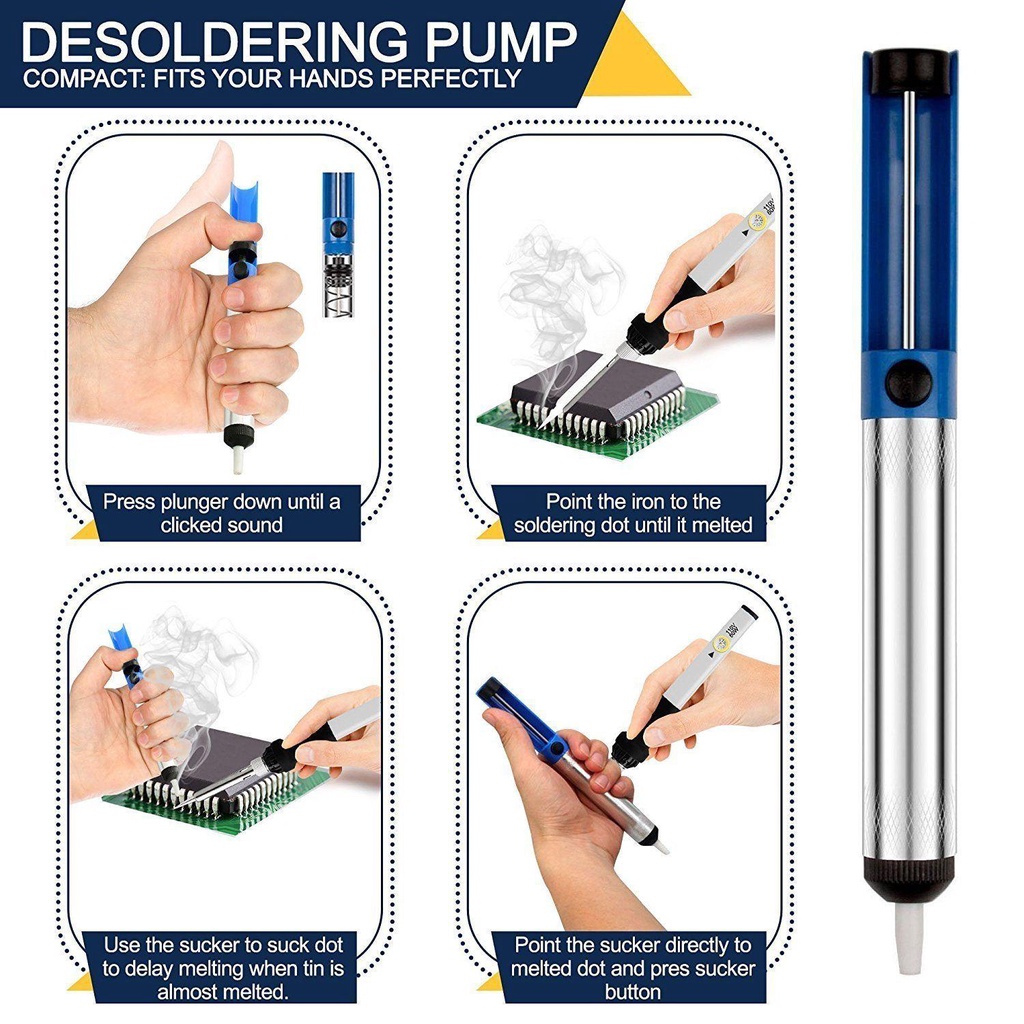 Multitester Digital Multimeter Digital Solder Listrik 60 Watt Set Paket Lengkap Soldering Iron