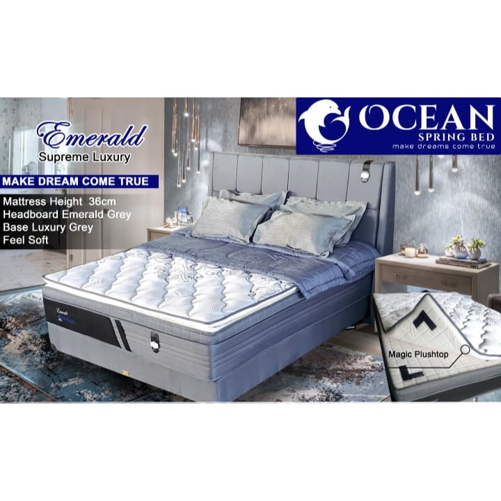 Springbed OCEAN EMERALD SUPREME LUXURY KASUR MATRAS RANJANG