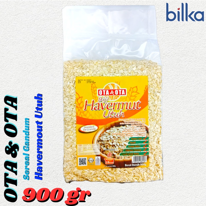 

OTA & OTA Biji Havermout Utuh 900gr