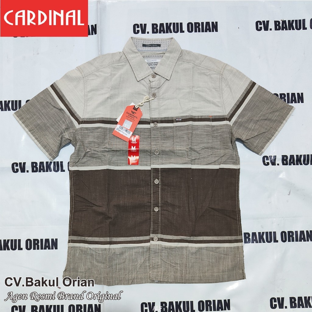 Kemeja Pria Baju Cowok Cardinal Original - EAKAR01179P ALF