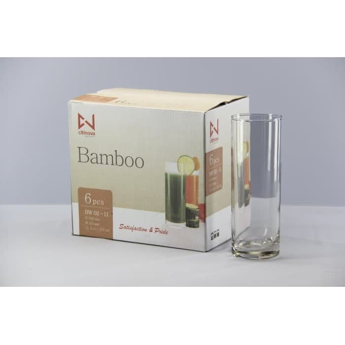 Gelas Citinova Bamboo 6 pcs