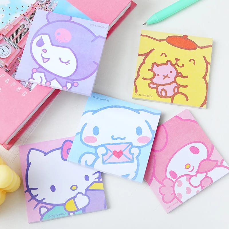 

17. Sticky Notes Motif Sanrio Lucu Murah (TheHanscorner)