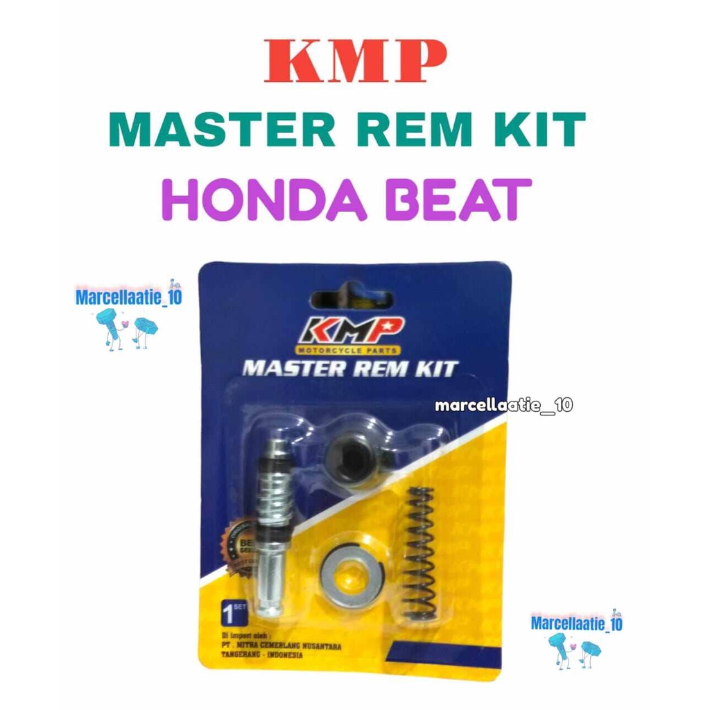 1 SET KMP MASTER REM KIT HONDA BEAT MASTER REM SUPRA MASTER REM MOTOR BEAT MASTER REM MURAH