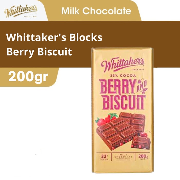 

WHITTAKERS Blocks Berry Biscuit 200 gr
