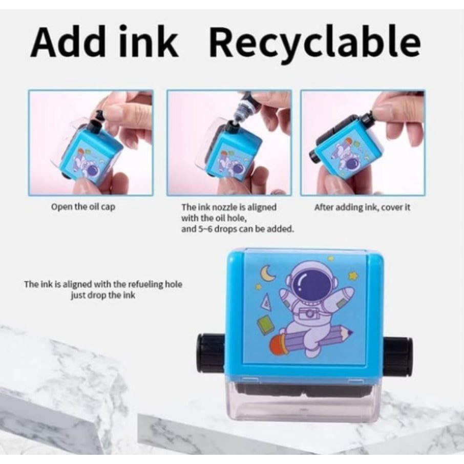 

Stamp Numeric / 1 alat stamp + 1 botol tinta refill BEST QUALITY | IFN