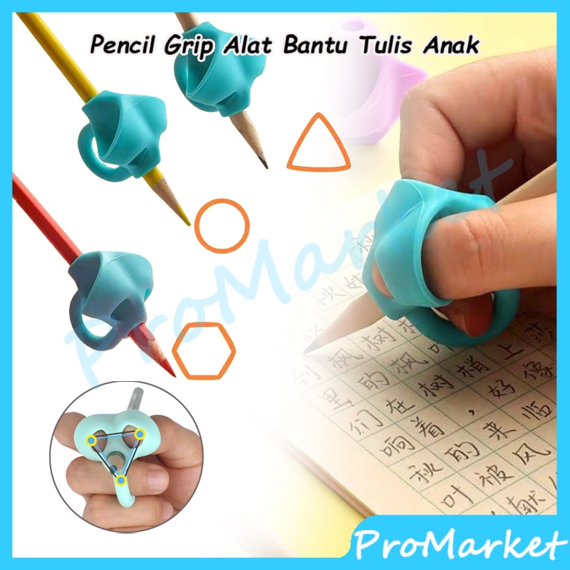

Pencil Grip Alat Bantu Tulis Memegang Pensil / Alat Bantu Tulis Belajar Menulis Pencil 3 Grip Pensil Bolpoin Bolpen