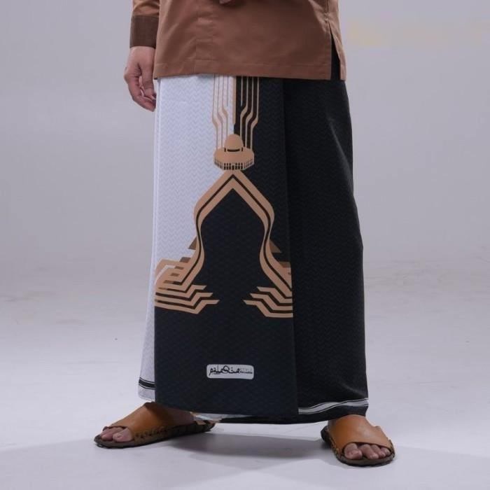 Rabbani Sarung Bgood Zanki 1 211 Hitam Putih Motif Palestine Style Palestina